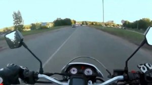 Погони сотрудников ГИБДД за мотоциклистами смех и грех