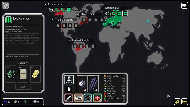 ♨Thermonuclear (Roguelike Turn Based Combat Game) - Demo - Let's Play, Introduction смотреть онлайн