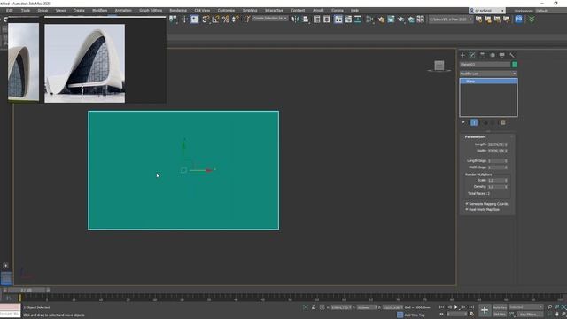 Heydar Aliyev Center в 3DsMax