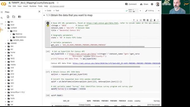 Mapping County Level Data in Google Colab смотреть онлайн