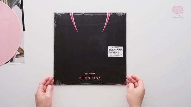 Unboxing Blackpink Vinyl (International Exclusive) Baby Pink & Black Ice Born Pink / Quick Look смотреть онлайн