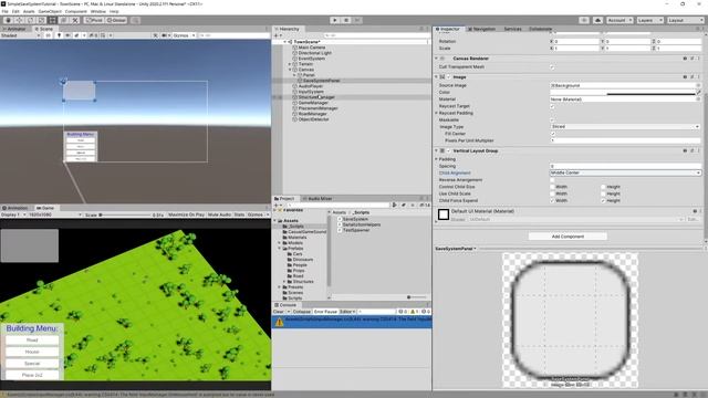 Saving building positions - Unity 2020 Simple Save System P8 смотреть онлайн