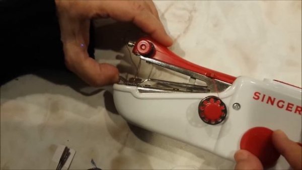 Singer Stitch Sew Quick Hand Held Sewing Machine - Tutorial and Review