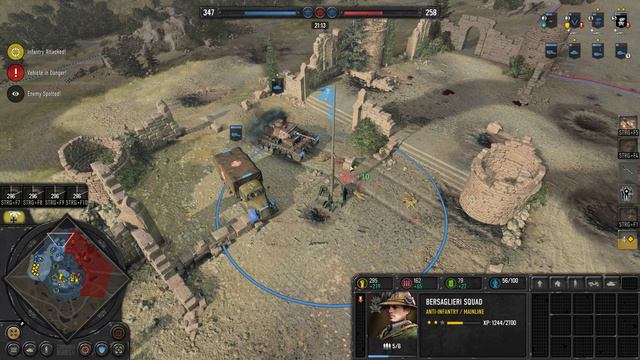 Company of Heroes 3 - CRAZY GAME - Afrikakorps Gameplay - 3vs3 - No Commentary смотреть онлайн