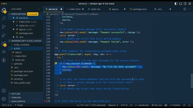 OpenAI's Whisper & Stripe App in 30 Minutes: Full Stack Tutorial смотреть онлайн