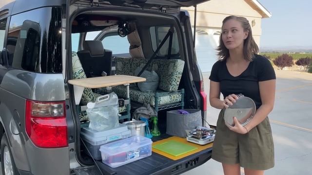 Honda Element Micro Camper Tour: No Build Budget Design