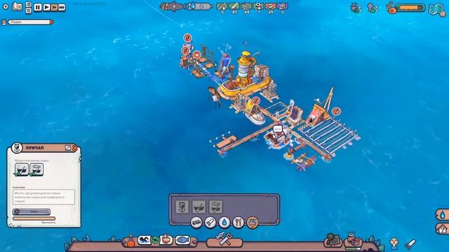 FLOTSAM - обзор и прохождение игры | БОЛЬШОЕ ОБНОВЛЕНИЕ: Карта мира новые постройки смотреть онлайн