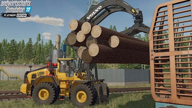 LS22: Neue VOLVO Maschinen, Forstmap und GÜLLE DLC! | Farming Simulator 22 Platinum Edition смотреть онлайн