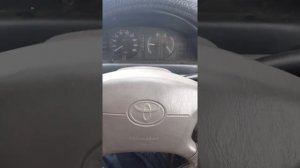 Плохо дула печка на Toyota corolla  1999 год