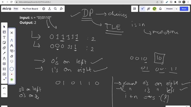 926. Flip String to Monotone Increasing | LeetCode | C++ смотреть онлайн