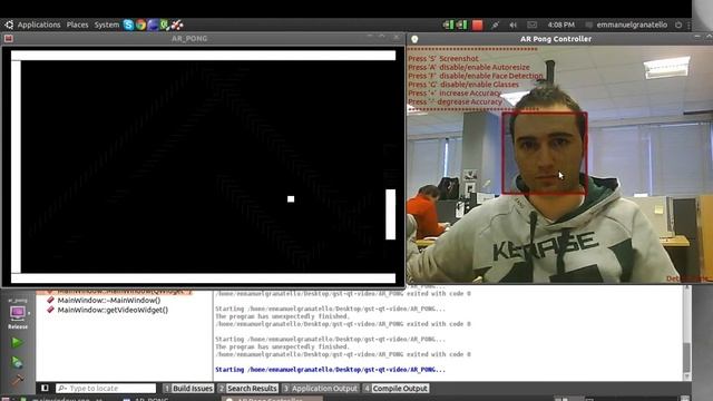 Augmented Reality Pong [Qt Framework] смотреть онлайн