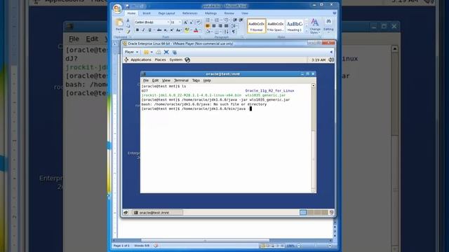 Installing Weblogic Server 10.3.5 on Oracle Enterprise Linux 5.4 смотреть онлайн