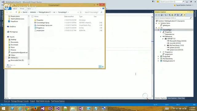Adelaide .NET User Group with Sayed Hashimi on ASP.NET 5 project system смотреть онлайн