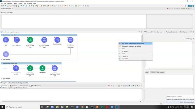 MuleSoft Week 8- class 1: scopes of Flow Reference and HTTP Request смотреть онлайн