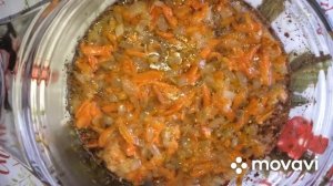 Быстрый ужин. Гречка с курицей в духовке.