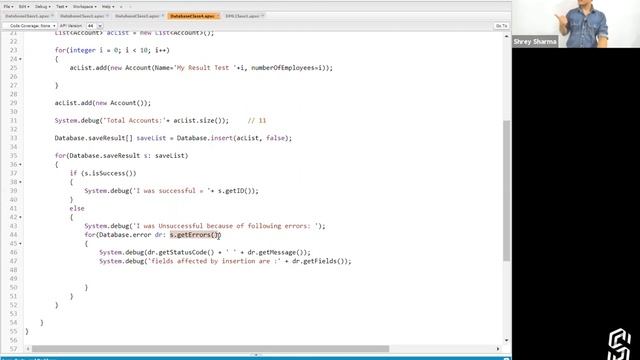 Database Class method result Object | Salesforce Development Tutorials смотреть онлайн