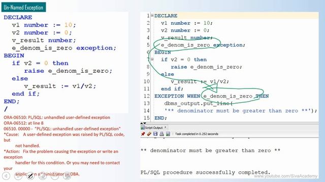 Oracle PL SQL interview question What is raise application error смотреть онлайн