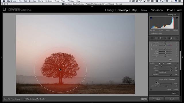 LR Classic CC 2018 [4K] : การใช้งาน Range Masking смотреть онлайн