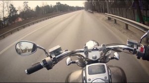 ?  Потрясающий звук мотоцикла Honda #vtx1800