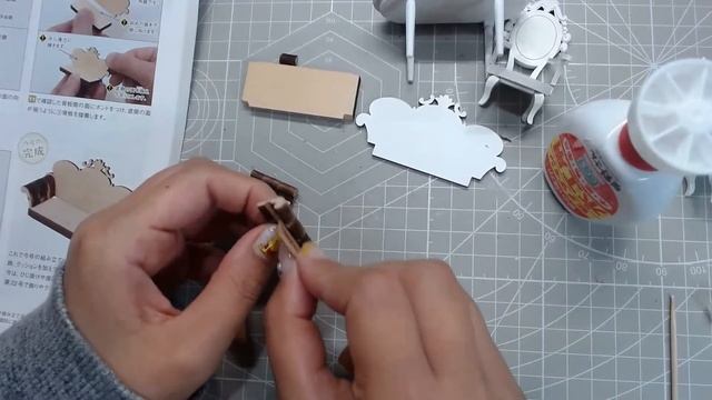 ＃7　ムーミンハウスの家具 21号22号「ソファ組立」の塗装　#デアゴスティーニ смотреть онлайн
