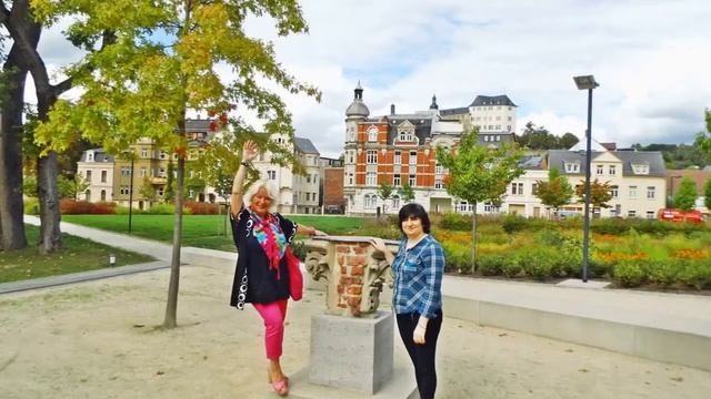 Greiz - Thüringen Deutschland. Грайц - Тюрингия Германия. смотреть онлайн