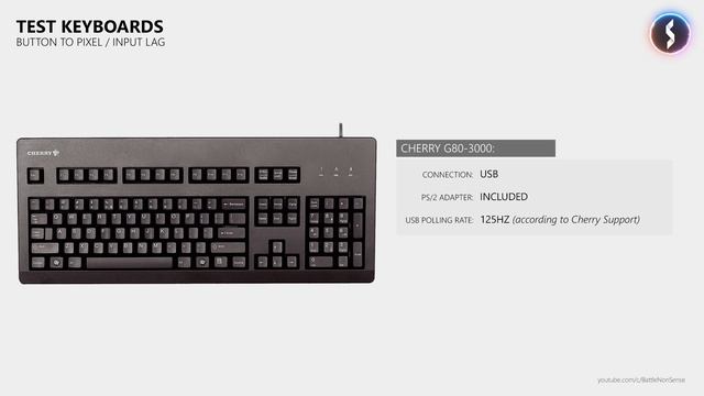 Keyboard Input Lag 125, 250, 500, 1000Hz USB vs. PS/2 смотреть онлайн