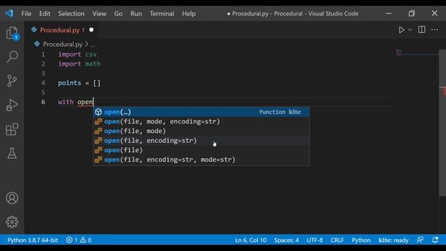 Reading data from a csv file смотреть онлайн