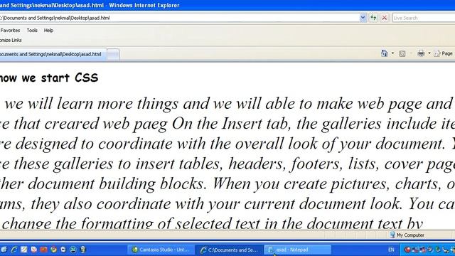53 CSS font and style completed смотреть онлайн