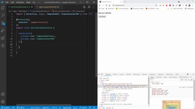 Структурные и атрибутные директивы в Angular. Что означает звездочка в шаблоне. смотреть онлайн