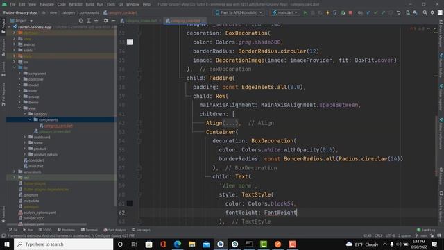 Flutter E-commerce App With REST API - Part 15 - Category смотреть онлайн