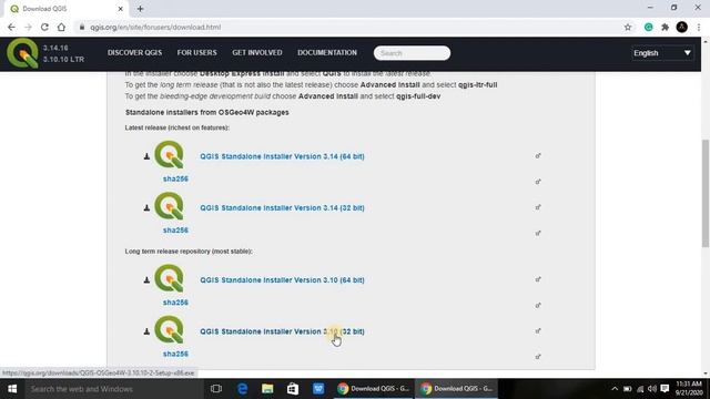 How to download any version of QGIS in your pc ||32 bit or 64 bit|| #QGIS ||QGIS for beginners|| смотреть онлайн