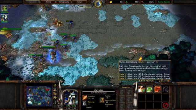 Ram [Orc] vs Nightelf 1vs1 Warcraft 3 Reforged [Deutsch/German] Full WC3 Gameplay смотреть онлайн