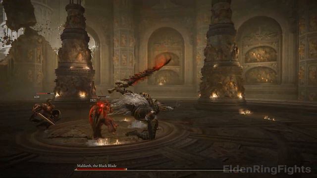 Maliketh Vs 2x Leyndell's Units - Elden Ring смотреть онлайн