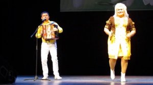 чувашская песня под гармошку.  александр сорокин и людмила семенова