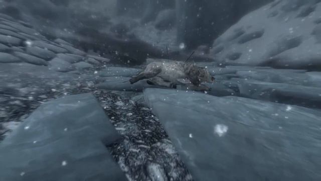 Skyrim 20, Wandering around in the snow смотреть онлайн
