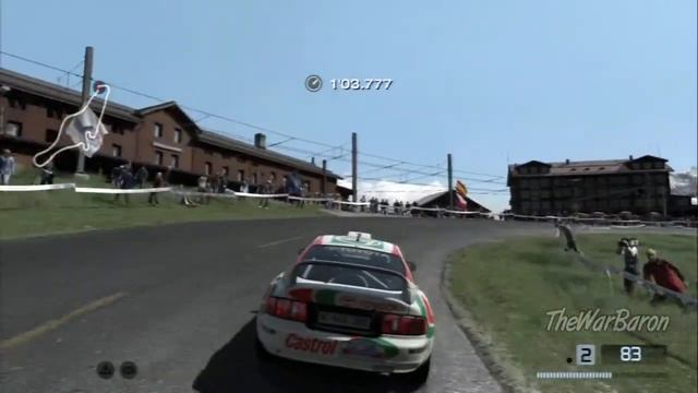 Gran Turismo HD - Toyota Celica GT Rally Car (Gameplay) смотреть онлайн