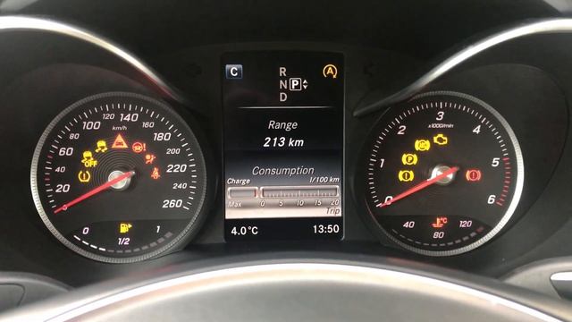 Mercedes-Benz C220 CDi W205 Cold Start смотреть онлайн
