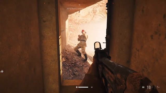 BATTLEFIELD V - WAR STORIES UNDER NO FLAG 1942 NORTH AFRICA | GAMEPLAY PART 1 смотреть онлайн