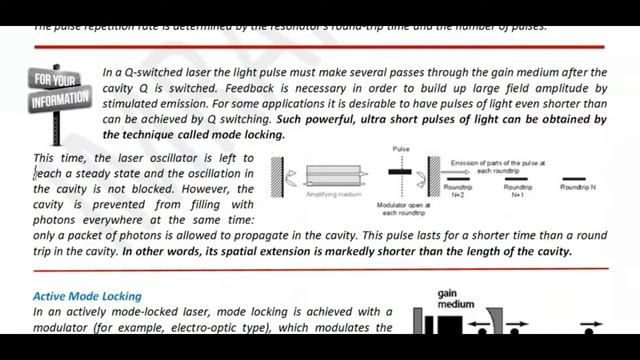 How is mode locking achieved? | Active mode locking | Passive mode locking смотреть онлайн
