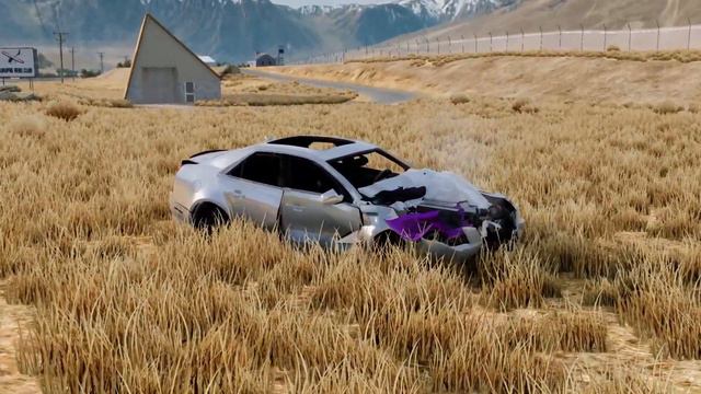 Impossible Cars vs Giant Bulge Challenge in Beamng.drive! смотреть онлайн