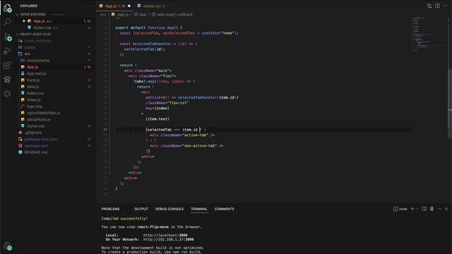 How To Create A Custom Animated Tab Bar With React Js смотреть онлайн