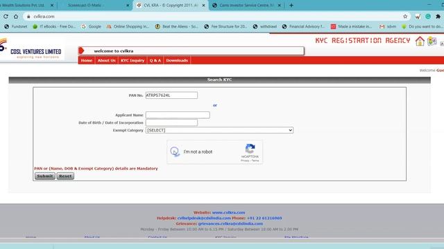KYC status/how to print from cvlkra #mutualfund #ravishikha смотреть онлайн