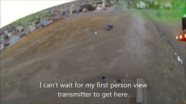 OFM 450 Quadcopter flamewheel frame with LEDs and GoPro3 смотреть онлайн
