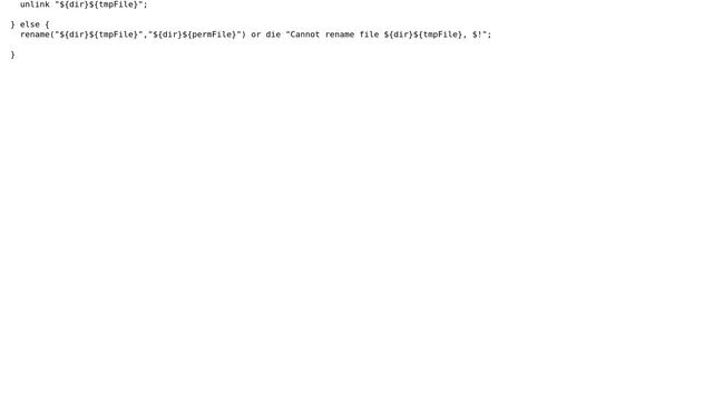Code Review: Optimizing Perl script which looks for world-writable files смотреть онлайн
