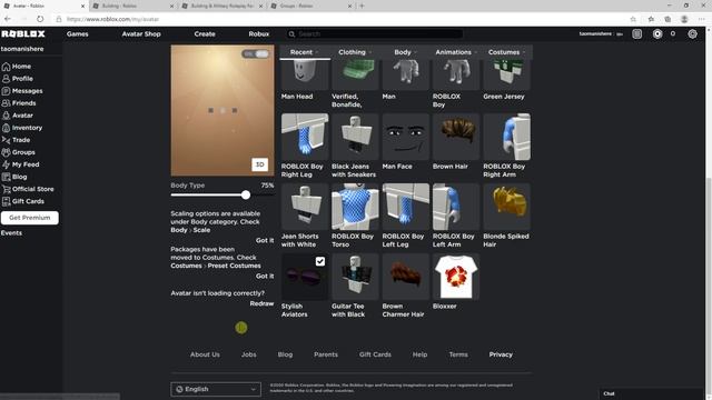 How To Change Avatar In ROblox смотреть онлайн