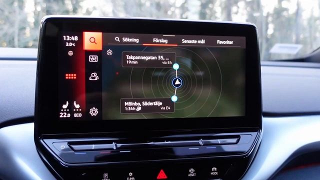 Infotainment och förardisplay i Volkswagen ID.4 | Guiden om elbil смотреть онлайн