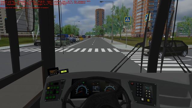 OMSI 2. Moscow the North 2. Route 672 to M.P.-Razumovskaya. MAZ 103.965 2015 смотреть онлайн