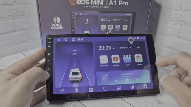 Автомагнитола BOS-MINI A1 PRO смотреть онлайн