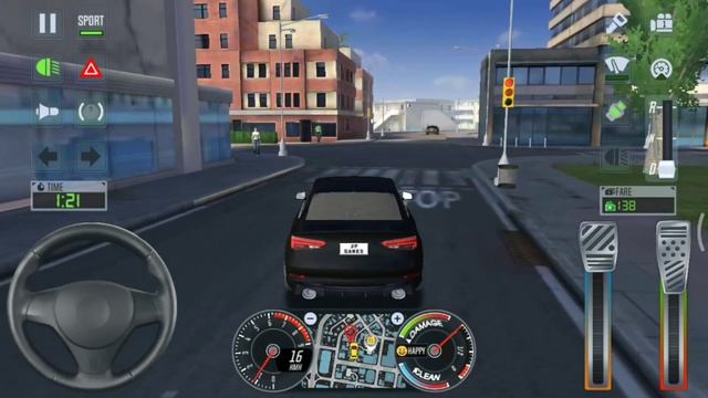 Driving school Sim - Audi A4 Car Driving in Los-Angeles @JPGamesOfficial смотреть онлайн