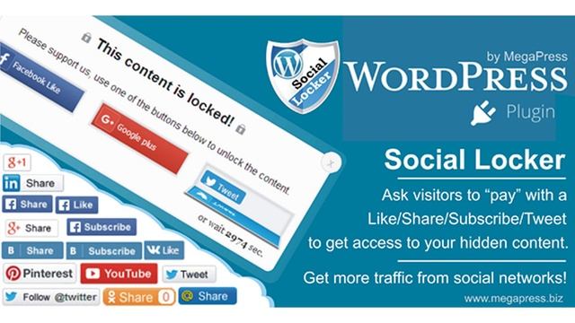 Social Locker for WordPress + bonus | Codecanyon Scripts and Snippets смотреть онлайн